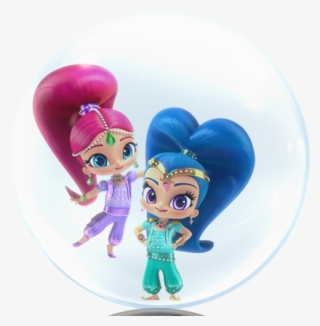 Shimmer And Shine In A Bubble