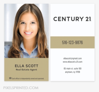 New Century 21 Logo Cards, Century 21 Business Cards,