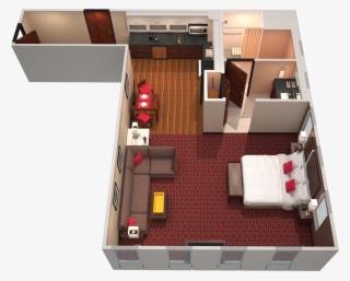Homewood Suites Denver Convention Center Large Studio