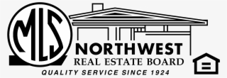 Northwest Real Estate Board Logo Black And White