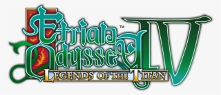 And The Logos For Etrian Odyssey Iv And Series Logo