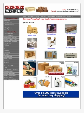 Cherokee Packaging Competitors, Revenue And Employees