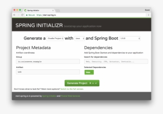 Spring Initializer