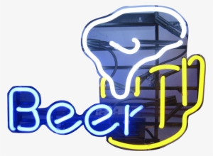 Beer Neon Sign - Neon Beer Sign Png