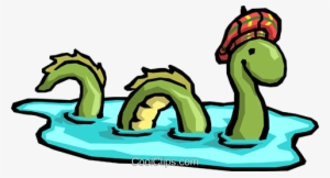Cartoon Loch Ness Monster - Loch Ness Monster Animation