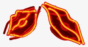 Neon Lights Png - Kiss Neon Gif