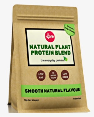 Sweetener-free Vegan Protein Powder, Smooth Natural - Veganism