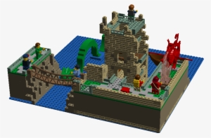 The Loch Ness Monster And Friends - Lego Loch Ness Monster
