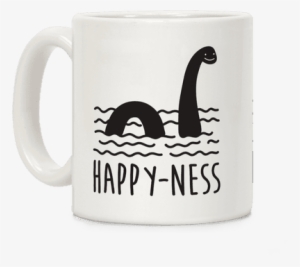 Happy-ness Loch Ness Monster Coffee Mug - Loch Ness