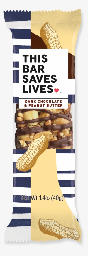 Dark Choc Peanut - Bar Saves Lives