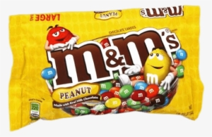 Food - M&m's - M&m's Peanut Chocolate Candy Bag, 19.2 Oz