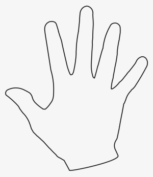 Jpg Freeuse File Svg Wikimedia Commons Open - Clipart Hand Outline