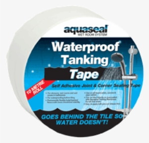 Aquaseal Wet Room Tanking Tape 5m Roll - Everbuild Aquaseal Wet Room Waterproof Tanking Corner