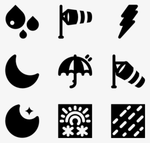 Weather 70 Icons - India Icons