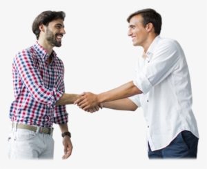 Man Shaking Hands With His Insurance Broker - Person Shaking Hands Png