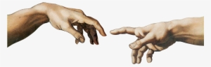 Transparent 'the Creation Of Adam' - Creation Of Adam Png