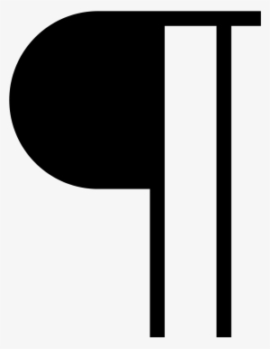 Paragraph Filled Icon - Icono Parrafo Png