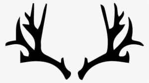 Deer Antlers Clipart Vector - Deer Antlers Tattoo Simple