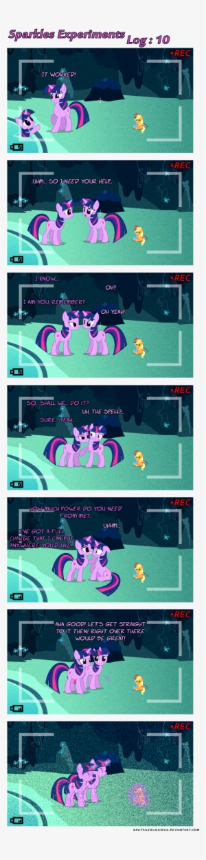 Sparkles Experiments Log - Poster