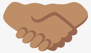Open - Shaking Hands Emoji Png