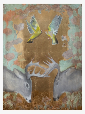 Finches & Antlers 48 - Silver