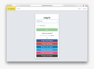 Build An Instagram Clone With Angularjs, Satellizer, - Page Layout