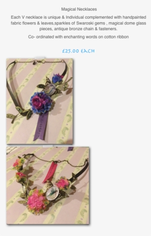 Magical Necklaces Each V Necklace Is Unique & Individual - Necklace