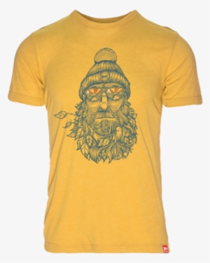 Captain Bird Beard Organic 50/50 T-shirt - School District T Shirt