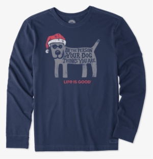 Men's Rocket Holiday Long Sleeve Crusher Tee - T-shirt