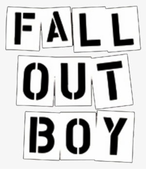 Fall Out Boy Lyric Transparents