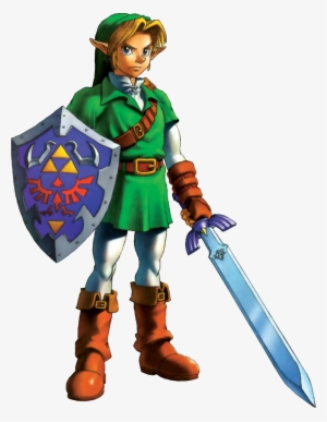 The Legend Of Zelda - Link Zelda Ocarina Of Time