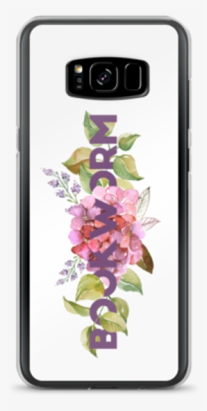 Bookworm Floral Phone Case - Eleville 8x10 Though She Be But Little She Is Fierce