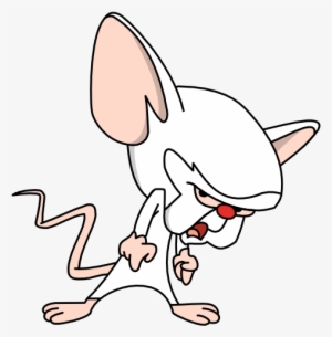 Pinky And The Brain Clip Art - Brain Cartoon Character