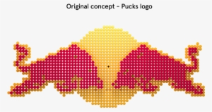 Behind The Bar, A Giant Pucks Logo Was Created To Relate - Graphic Design