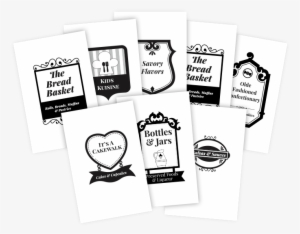 Custom Cookbook Dividers - Glass Bottle