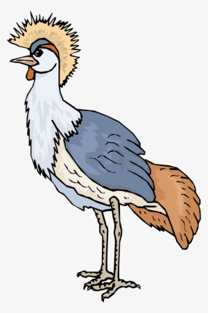 Crane Vector Animal - Red-crowned Crane