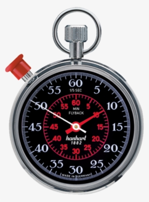 Transparent Stopwatch Pilot - Chronomètre Mécanique Tableau De Bord