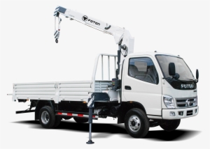 Crane-truck - Truck With Crane Png