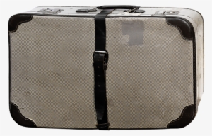 Suitcase White Canvas - Suitcase