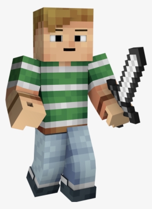 Minecraft Character Fivius S Character Render Service - Bonecos Minecraft Para Imprimir