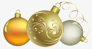 Christmas Decorating Ball Png Material - Transparent Background Christmas Ornaments
