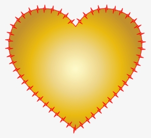 This Free Icons Png Design Of Heart Ekg Rhythm Gold