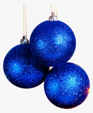Blue Christmas Balls Png Download - Blue Christmas Balls Ornaments