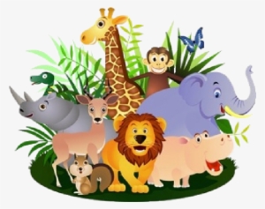 Wild Animals Clipart Png - Group Of Animals Clipart