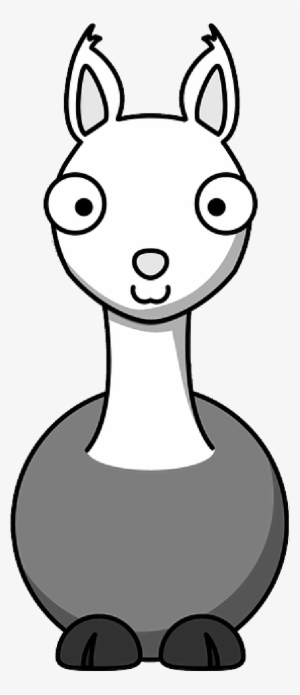 Mb Image/png - Cartoon Llama Shower Curtain