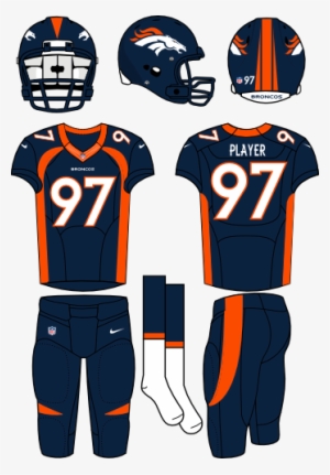Denver Broncos - Jacksonville Jaguars Home Uniform