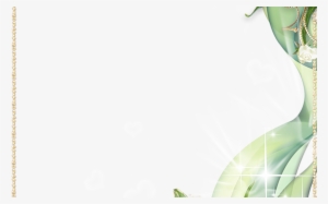 Beautiful Transparent Photo Frame With White Flowers - Picture Frame