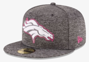 Denver Broncos Breast Cancer Hat Fitted