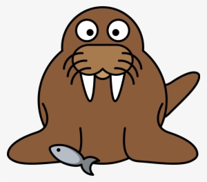 Drawn Walrus Transparent - Walrus Clipart
