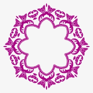 Flower Border Png Image - Flores Art Nouveau Png